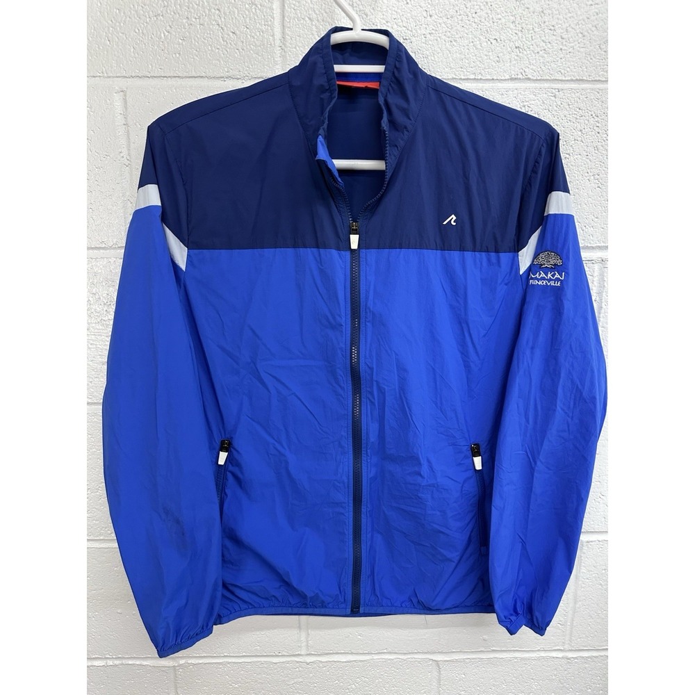 Redvanly Windbreaker Lightweight‎ Athletic Golf Jacket ColorBlock / Men's Medium